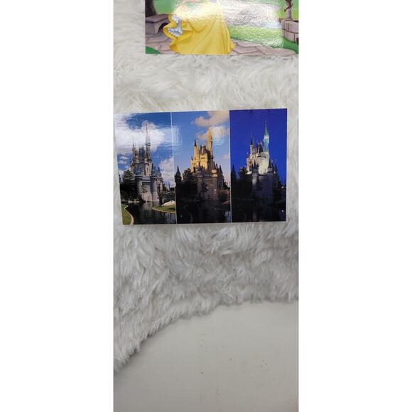Vintage Disney Lot of 5 Postcards Maleficent Snow White Disney Castles READ - Picture 2 of 14